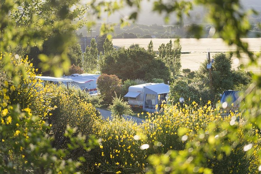 emplacement de caravane dans la Drôme