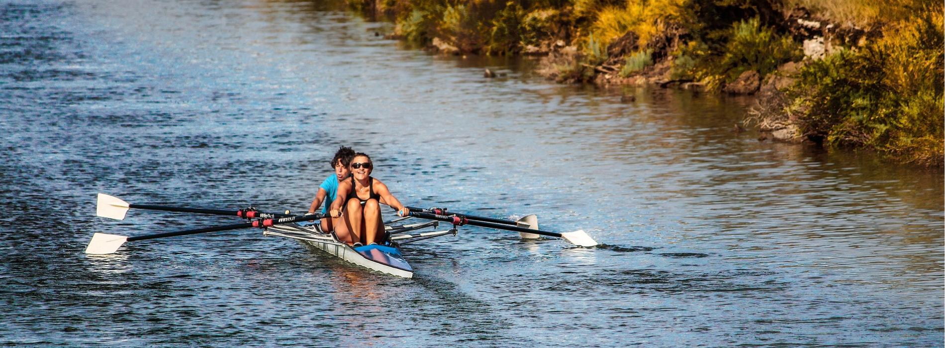 Pratique du canoë dans la Drôme