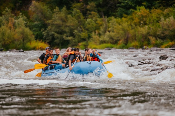 rafting dans la drome