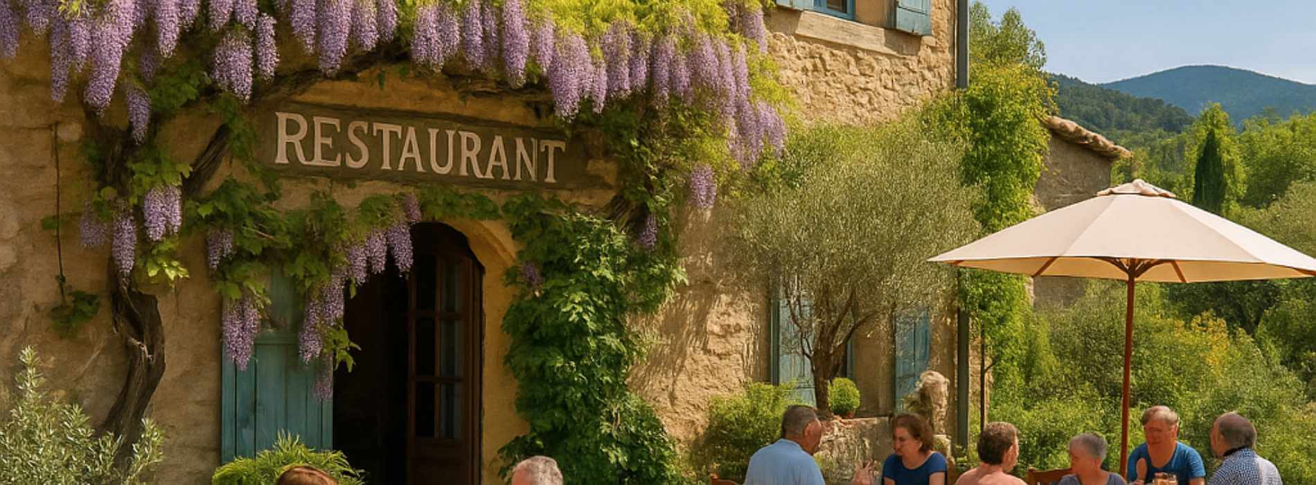 Restaurant in de Drôme Provençale
